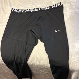 Nike Pro womens Black Leggings